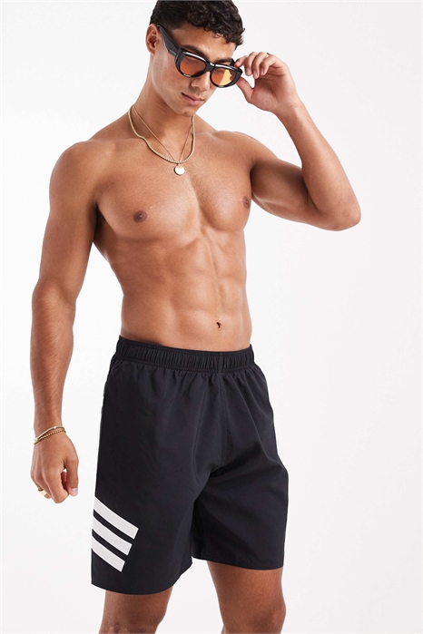 Плавки adidas Training 8"" с тремя полосками артикул 142293574