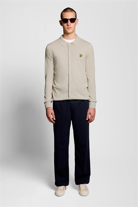 Рубашка из хлопкового трикотажа средней плотности артикул 156050280