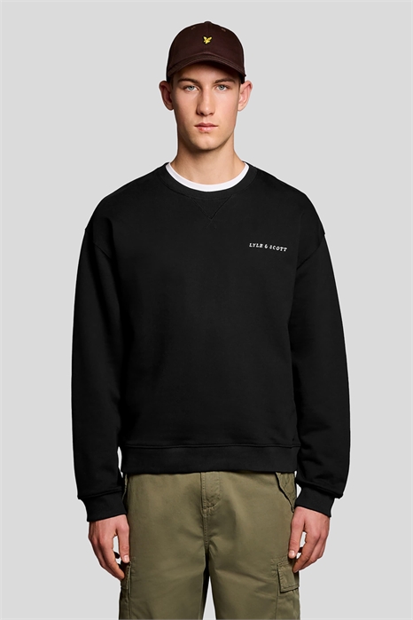 Свитшот с круглым вырезом из плотной ткани с ворсом, серия «Mid Layers» артикул 156051941