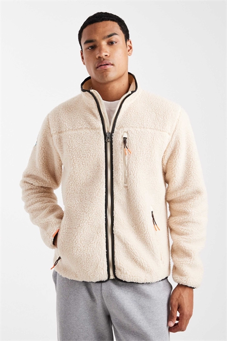 Флисовая куртка на молнии для ношения на улице артикул 150907464