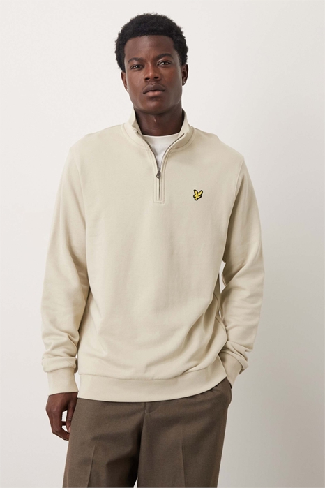 Свитшот с четвертью молнии и вставками артикул 150409084