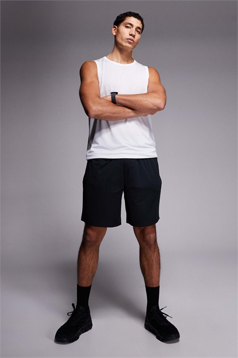 7-дюймовые тренировочные шорты из быстросохнущей сетки с карманами на молнии артикул 153081096