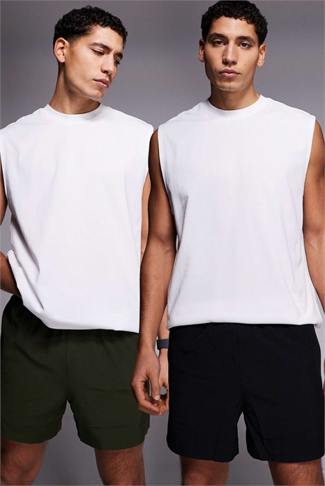 Шорты Icon для тренировок, 5 дюймов, быстросохнущие, с карманами на молнии, комплект из 2 штук артикул 148516861