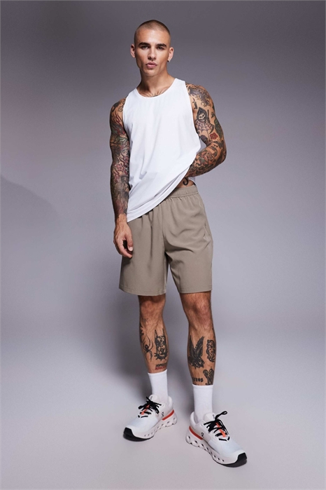 Шорты Icon для тренировок, 7 дюймов, быстросохнущие, с карманами на молнии артикул 148517022