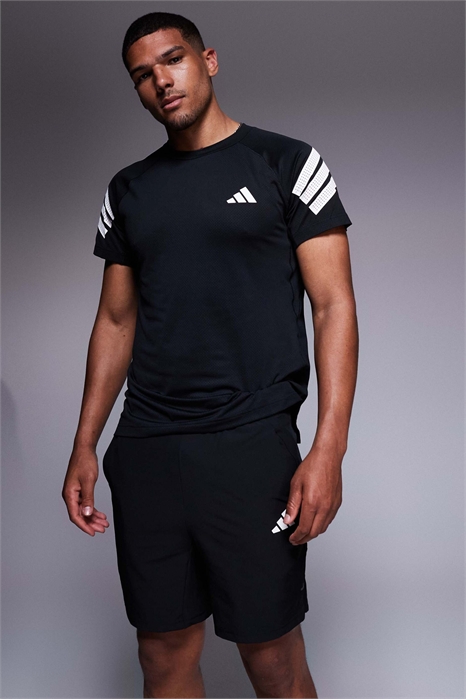 Шорты adidas Training Gym+ с тремя полосками артикул 142293542