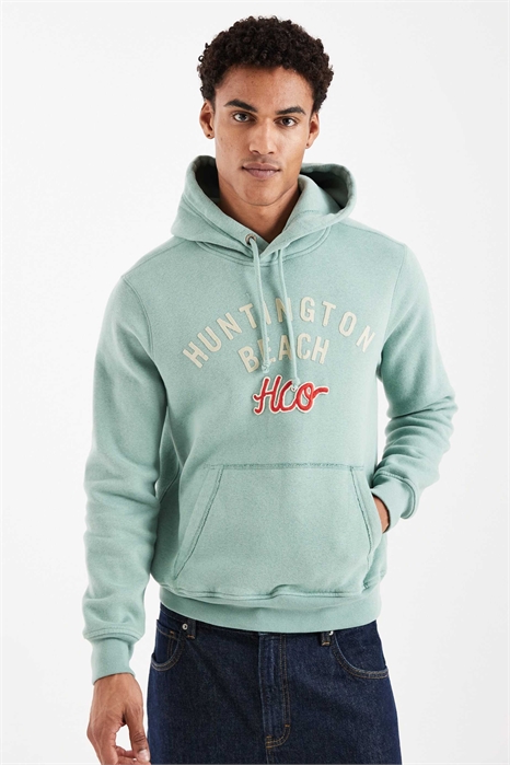 Толстовка с принтом на груди, посвященная Хантингтон-Бич артикул 154274520
