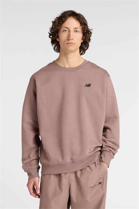 Футболка с круглым вырезом из флиса с линейным принтом артикул 153860568