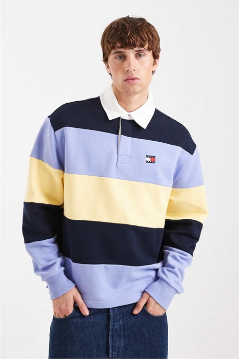 Свитер в стиле регби с логотипом в виде полосатого флага артикул 151338418