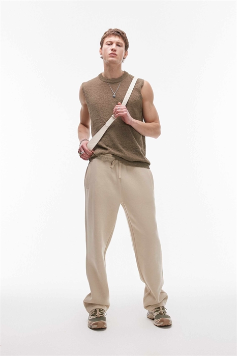 Джоггеры с прямыми брючинами артикул 140792423