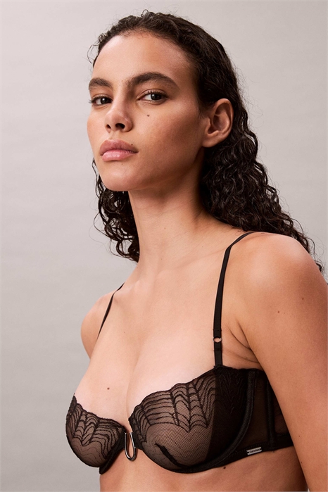 Сексуальный атласный бюстгальтер с открытой спинкой артикул 154756985