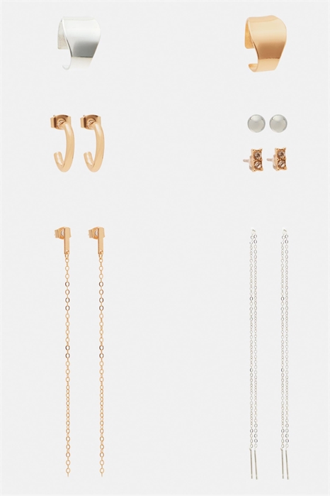 Набор сережек-кафф артикул 156035575