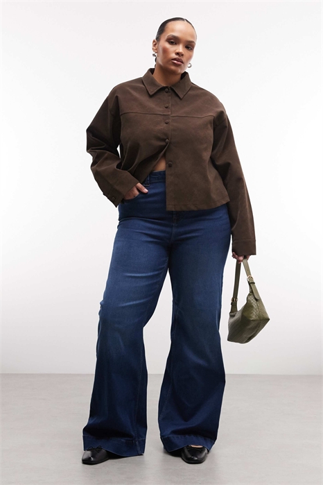 Джинсы Rooxy с завышенной талией и расклешенными брючинами артикул 152796553