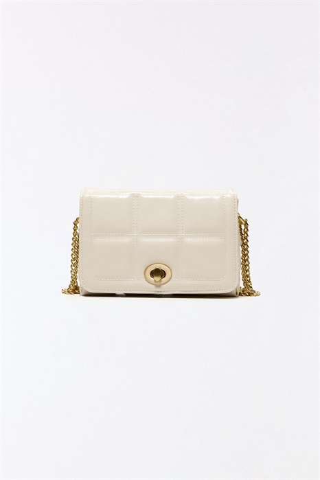 Мини-сумка с эффектом стеганой кожи артикул 156004748