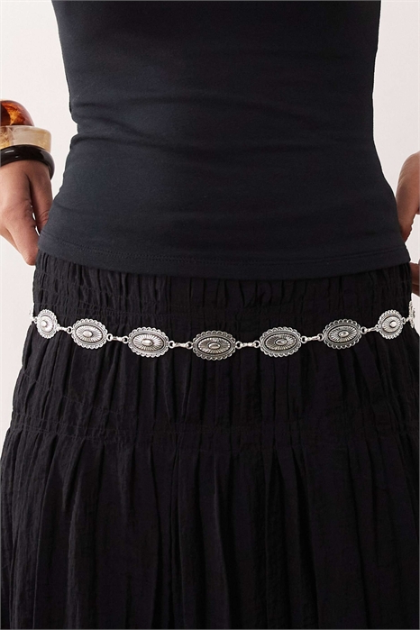 Западный ремень с кованой цепью артикул 155001975