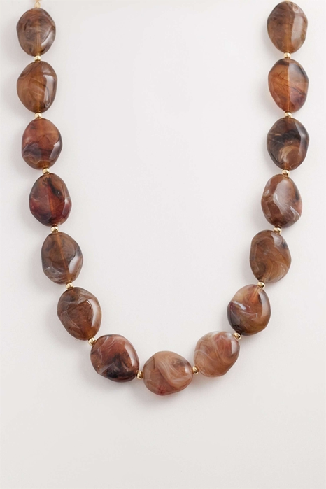 Ожерелье из бусин из смолы артикул 155001939