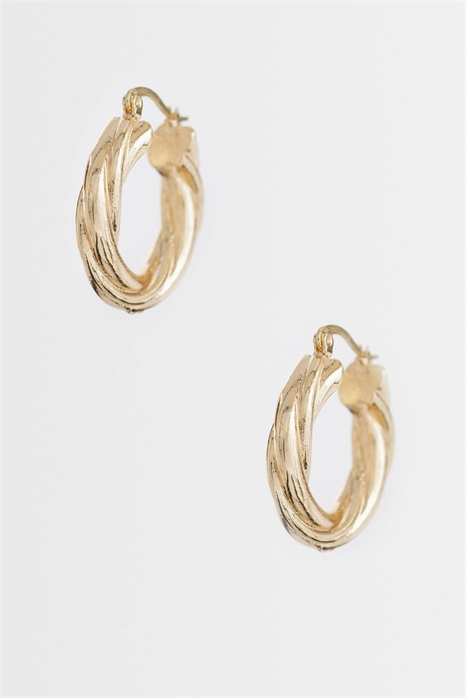 Серьги-кольца в винтажном стиле артикул 155002000