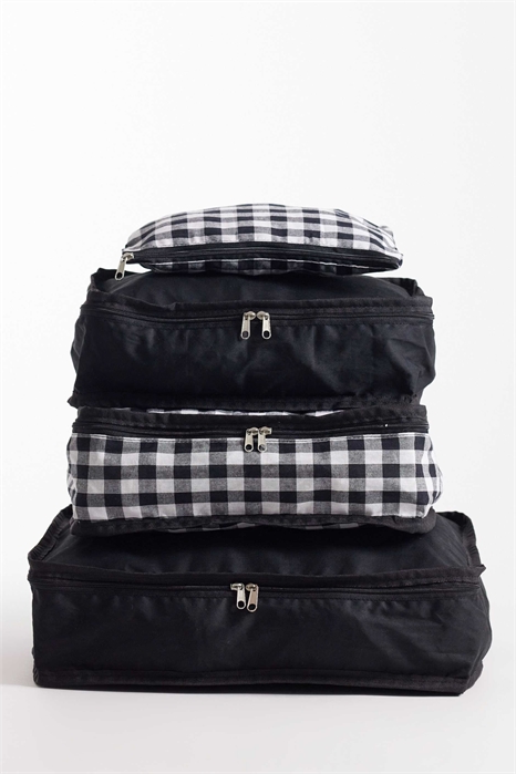 Набор из 4 разноцветных упаковочных кубов артикул 152383667