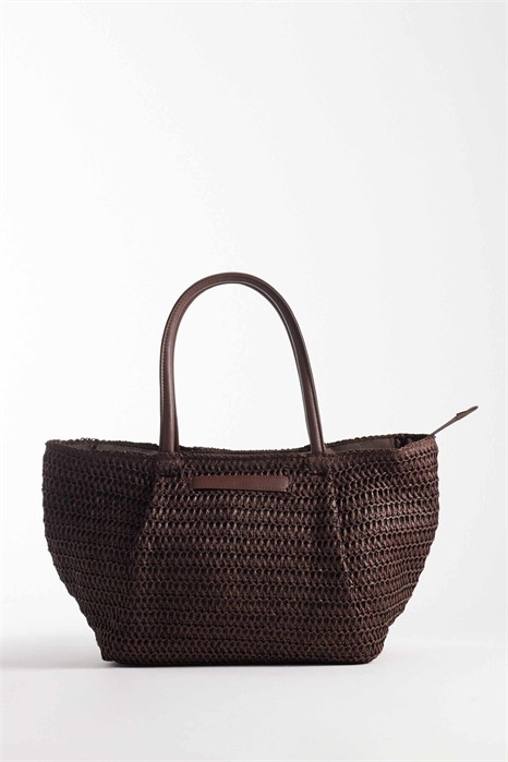 Соломенная сумка-тоут артикул 152383635