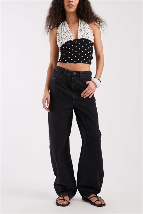 Джинсы с зауженными штанинами артикул 152473013