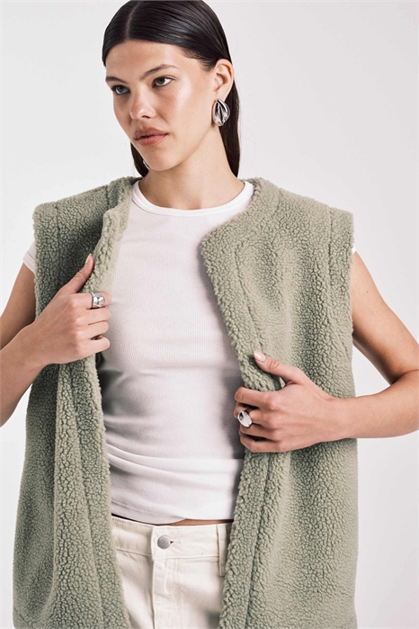 Флисовый жилет Borg артикул 143217927