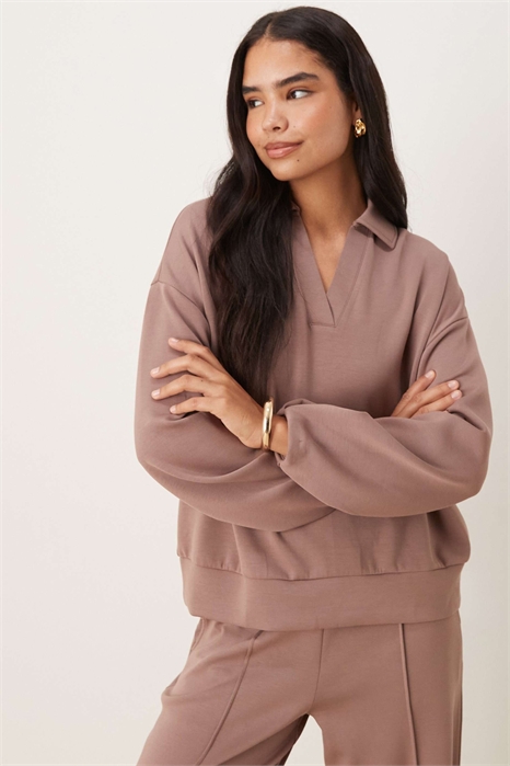 Свитшот из купро с мягкой текстурой артикул 149004922