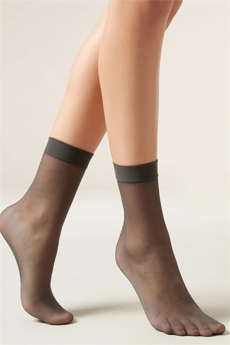 Прозрачные носки плотностью 20 ден артикул 153539328