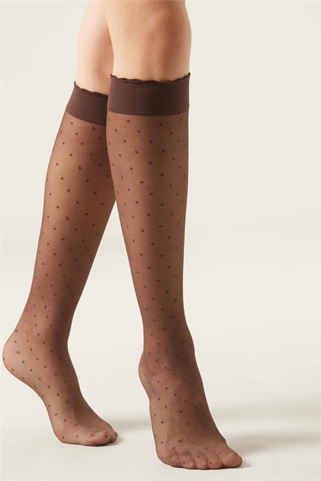 Гольфы с узором артикул 153164280