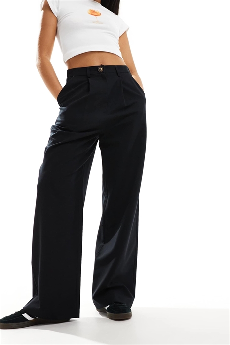 Брюки с широкими брючинами, сшитые на заказ артикул 136117711