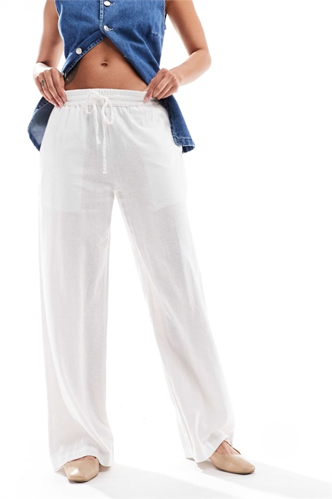 Брюки из льна с широкими брючинами в стиле «Haven» артикул 145748419