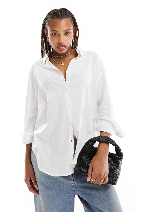 Рубашка свободного кроя артикул 134510063