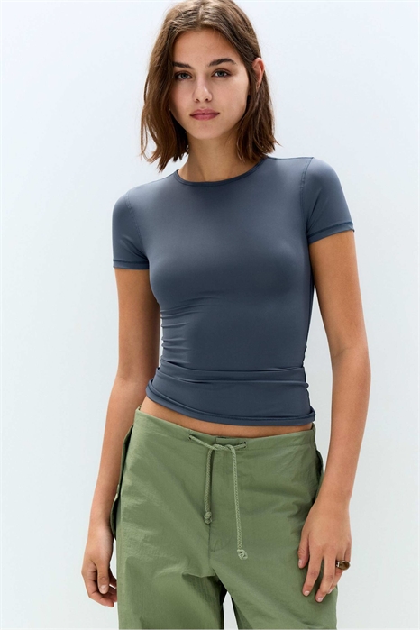 Футболка с короткими рукавами из полиамида артикул 150148403