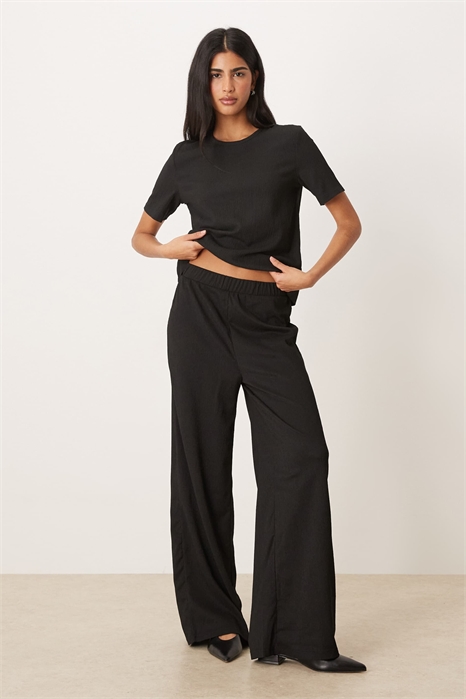 Брюки с широкими штанинами и фактурной поверхностью co-ord артикул 148380189