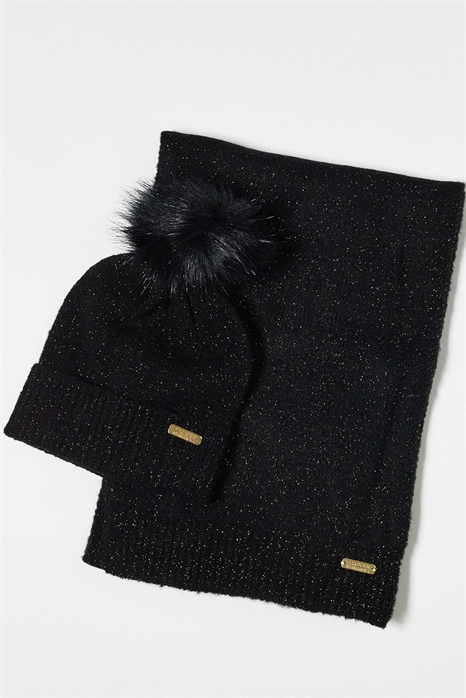 Подарочный набор из шапки и шарфа Sparkle артикул 150037808