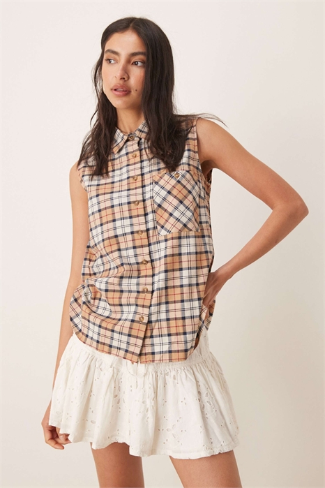 Рубашка без рукавов Bredon артикул 147331420