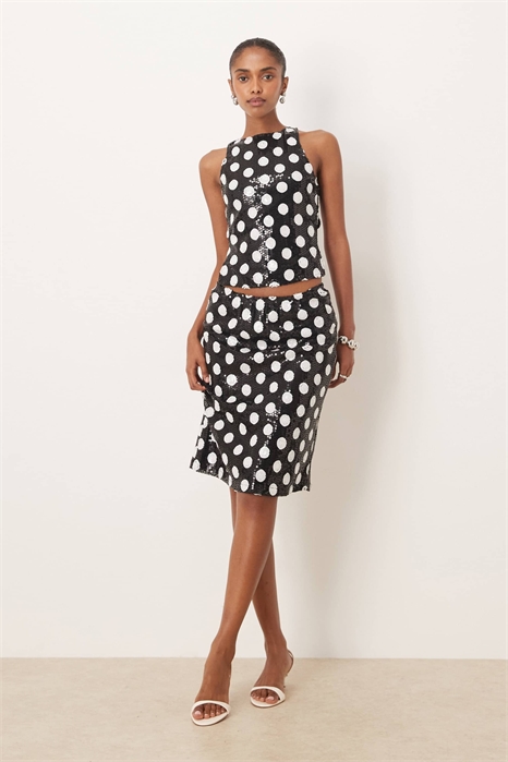 Юбка Kavivi с низкой талией до колен артикул 152624247