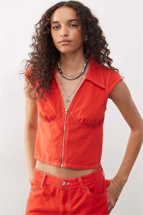 Приталенная рубашка под льняной co-ord артикул 148298582