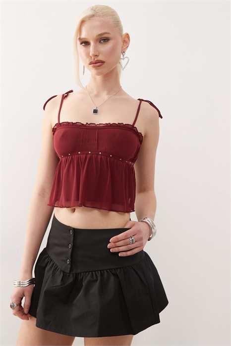 Топ-ками с заклепками от Damaris артикул 143373984