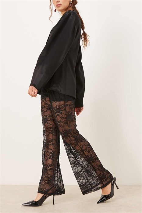 Кружевные брюки артикул 153402704