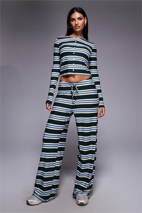 Эксклюзивные брюки из сверхмягкого джерси на шнурке co-ord артикул 152700353