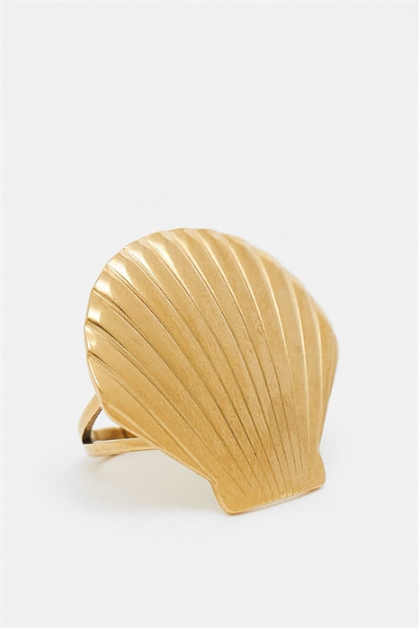 Регулируемое кольцо из нержавеющей стали с широким ободом артикул 141936297