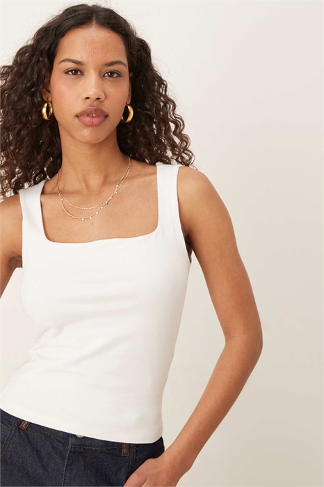 Майка с квадратным вырезом артикул 146141420