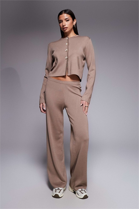 Эксклюзивный кардиган из трикотажа с пуговицами и карманами спереди co-ord артикул 151333813