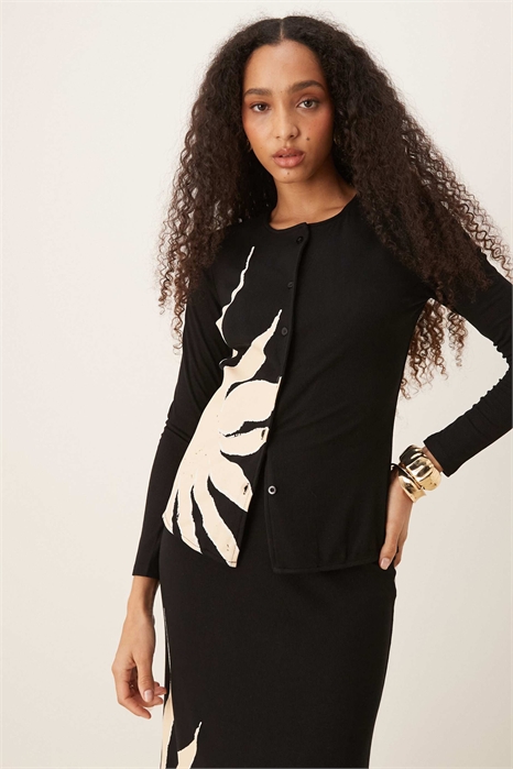 Приталенный кардиган co-ord артикул 146131239