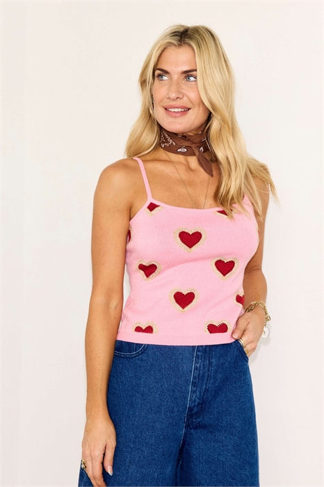 Трикотажный топ-майка co-ord артикул 153593235