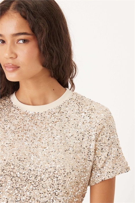 Футболка с пайетками co-ord артикул 150263250