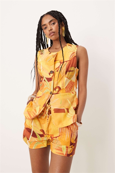 Жилет с зауженной талией co-ord артикул 146131245