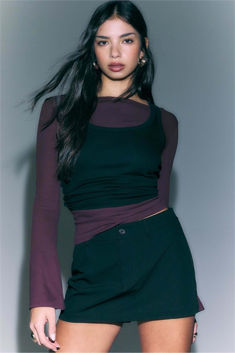 Мини-шорты D62 артикул 153328248