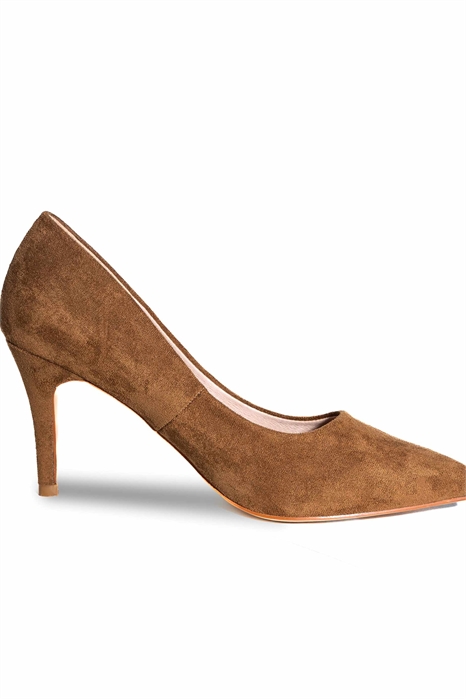 Повседневные туфли на высоком каблуке с заостренным носком, надеваемые через носок артикул 155095911