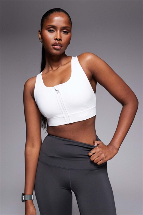 Спортивный бюстгальтер Icon с высоким лифом и поддержкой, съемными вставками и регулируемыми бретелями артикул 151779030