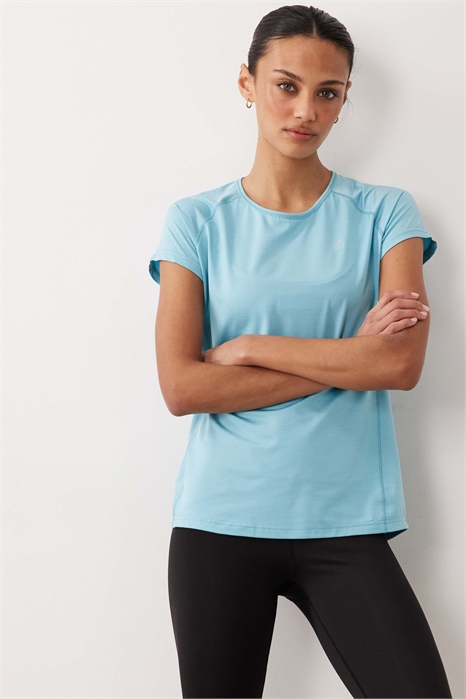 Эластичная легкая футболка из ткани «корал» артикул 155451596